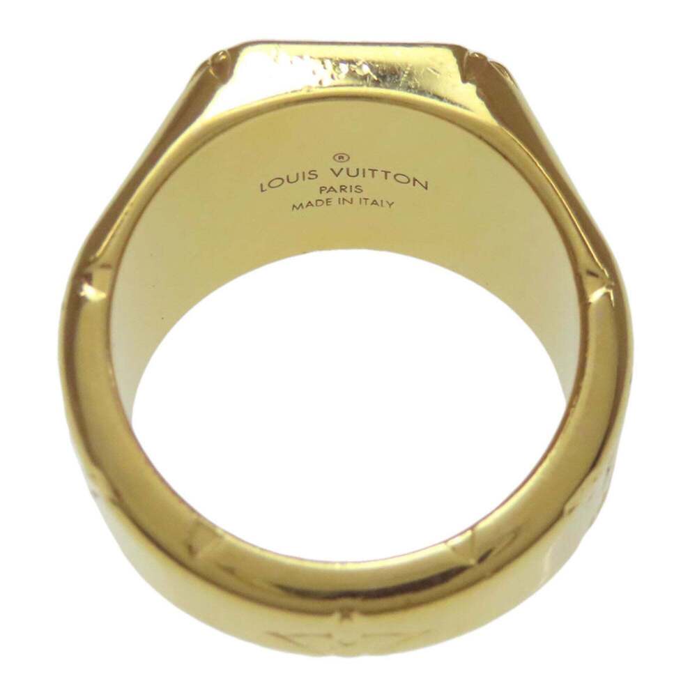 LOUIS VUITTON Gold Ring - Picture 4 of 8